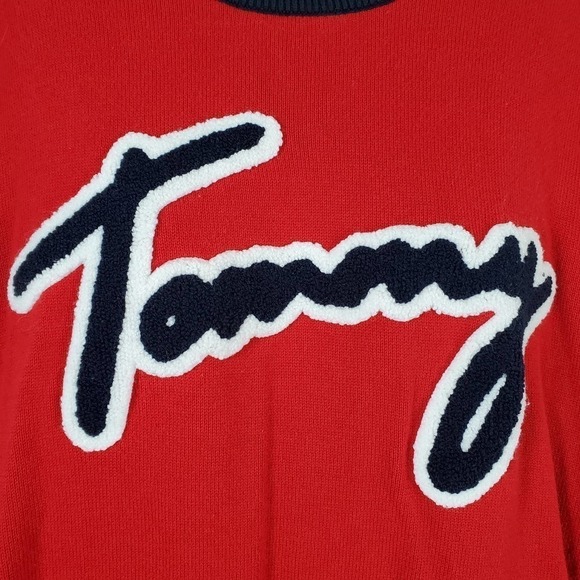 Tommy Hilfiger Blue Red Long Sleeves Pullover Lounge Sweater Lot of 3 - Picture 12 of 15